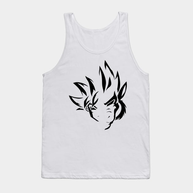 GOKU AND OZARU Abstract Tank Top by CERO9